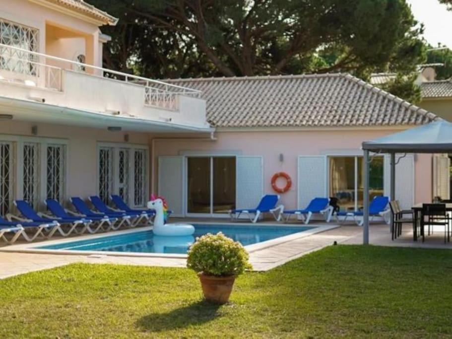 Vilamoura Golf Mansion - Games Room & Privat Heated Pool & Horsemanship & Golf Quarteira Exterior foto